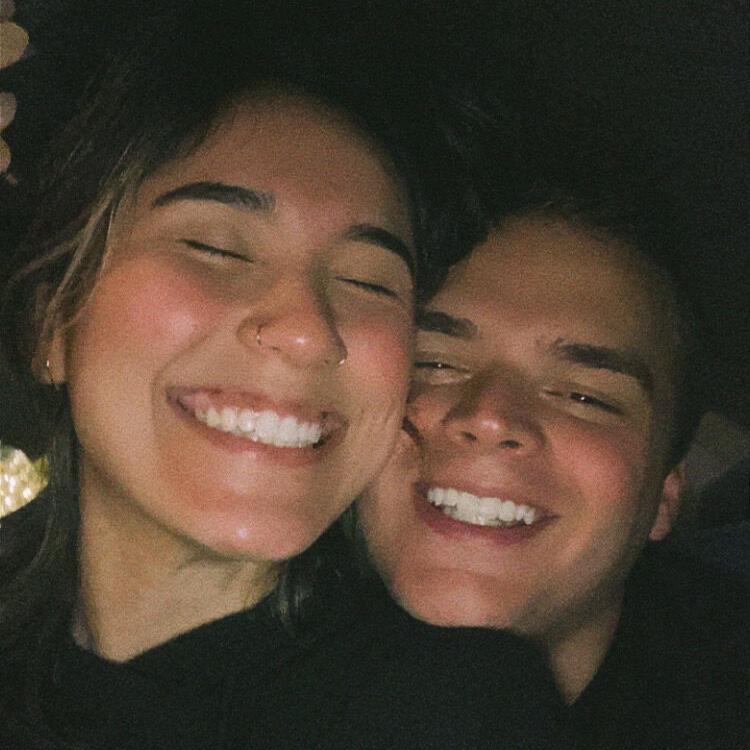 LMPD Officer Nickolas Wilt with his girlfriend, Maddie